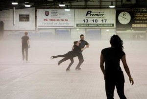 Melbourne ice skating rink